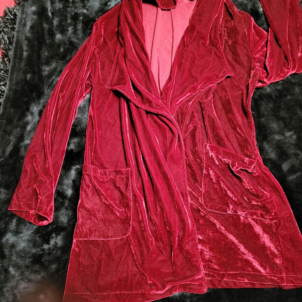 Velvet Blazer